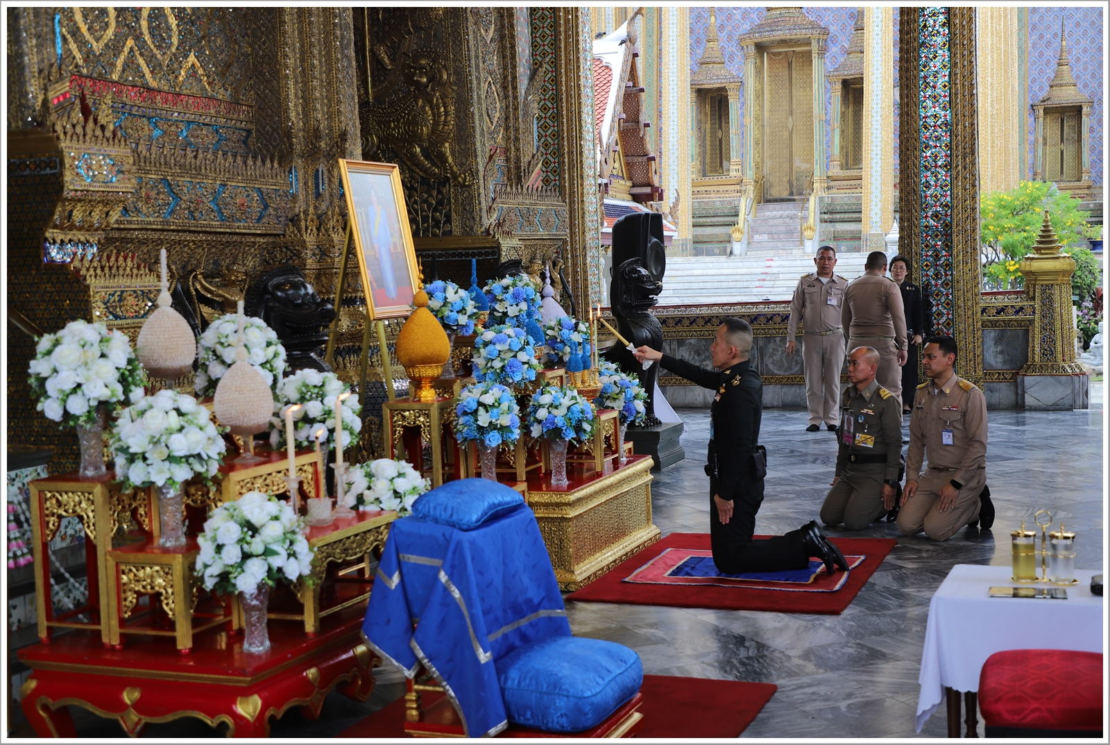 กรมบังคับคดี ร่วมพิธีสวดพระพุทธมนต์ และเจริญจิตตภาวนาอุทิศถวายพระราชกุศลแด่สมเด็จพระนางเจ้าสิริกิติ์ พระบรมราชินีนาถ พระบรมราชชนนีพันปีหลวง